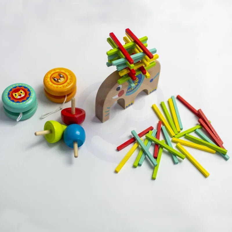 Gry TOOKY TOY bączek słonik 46 el. - zabawki-dla-dziewczynki