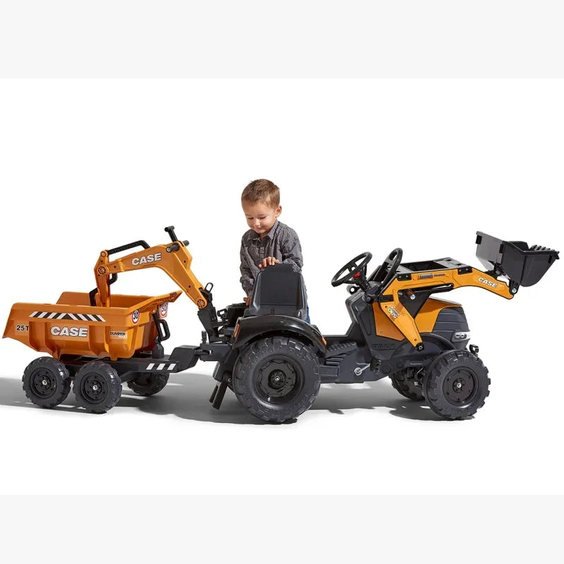 FALK traktor Case IH zabawka ogrodowa i domowa - zabawki-dla-dziewczynki